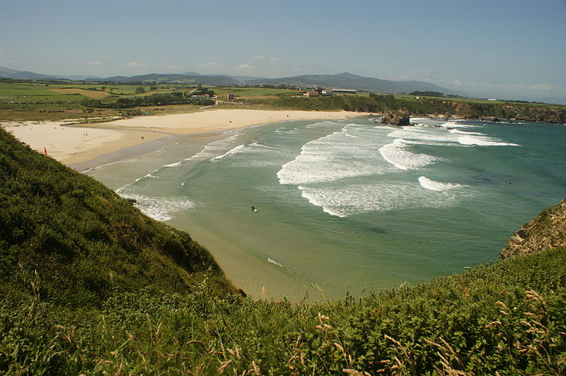 Playa de Penarronda, Asturias