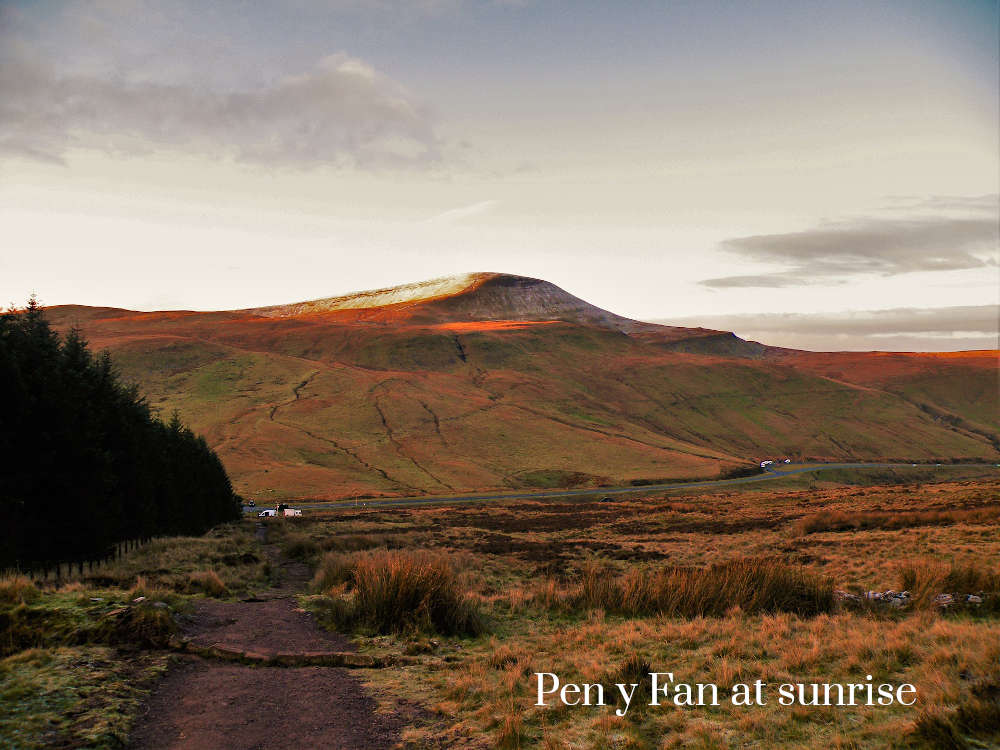 Pen-y-Fan at sunrise