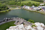 View From Pembroke Castle Keep
