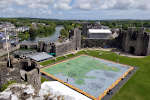 Pembroke Castle Map of Wales