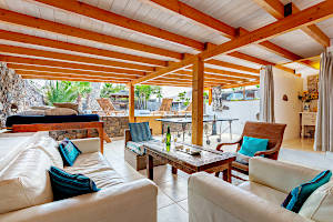 Luxury Farmhouse chill out area