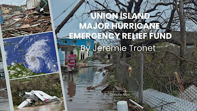 Union Island Hurricane Beryl