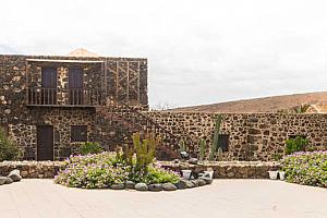 Hotel in typical Fuerteventura stone buildings