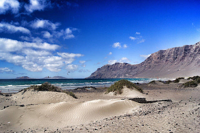 Famara beach