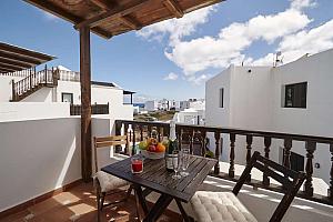 Master bedroom with balcony