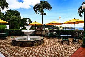 Colonial style hotel, Caribbean