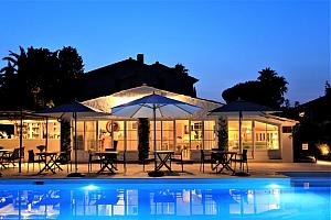 Evening on the terrace