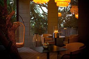 Evening drinks in the bar