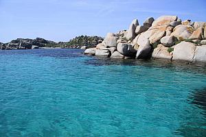Rocks and sea near Bonifacio