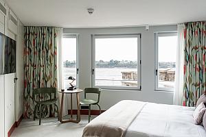 Sea view hotel room
