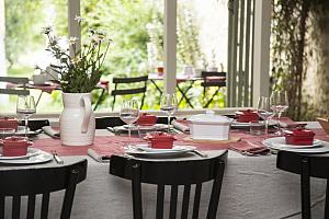 Dinner, table d'hotes