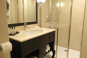 Bathroom with walk-in shower