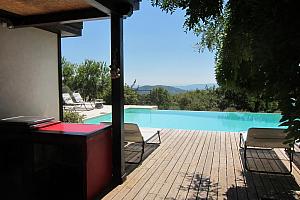 Small hotel, swimming pool