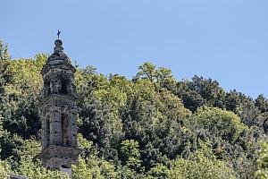 Pastoreccia church tower