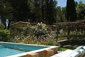 B&B surrounded by trees