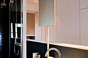 Luxury bathroom with shower