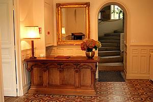 Hotel reception hall