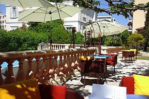 Sunny terrace