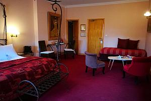 Spacious room with sofabed