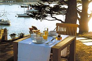 Breakfast in the garden