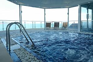 Spa pool, boutique hotel