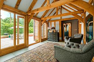 Guest lounge, Corner Farm