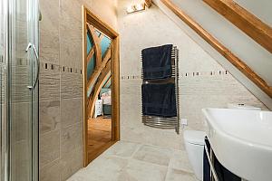 Bathroom with underfloor heating