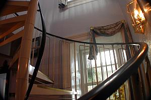 Lighthouse spiral staircase