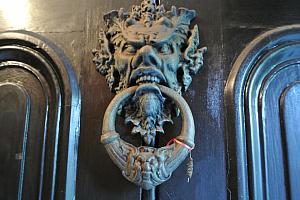 Grotesque door knocker