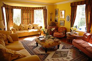 Drawing room, country house hotel