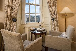 Chairs by the window