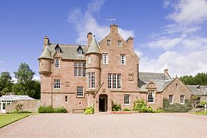 Turreted country house