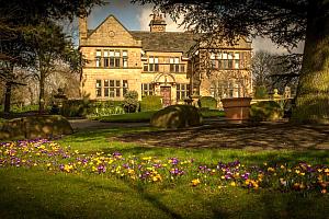 Country hotel in big grounds