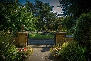 Classic English country garden