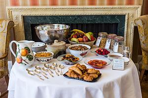 Breakfast buffet, Fischer's Baslow Hall