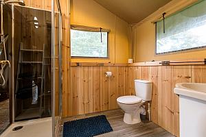 Private bathroom with shower