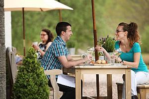 Informal dining outside