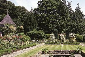 Lewtrenchard Manor garden