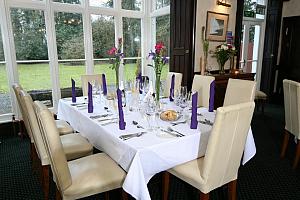 Restaurant, garden view