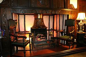 Inglenook fireplace