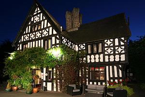 Half-timbered hotel