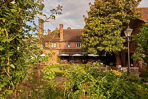 Montagu Arms Hotel garden