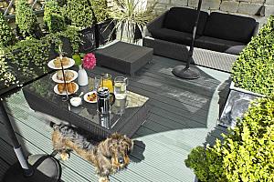 decking terrace, hotel
