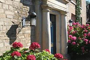 Cotswold stone, hotel entrance