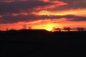 Sunset, Liskeard