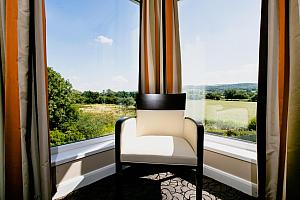 Hotel with country views