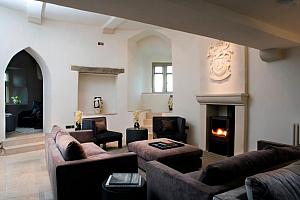 Hotel in medieval castle