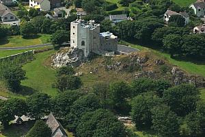 Castle on a rock outcrop