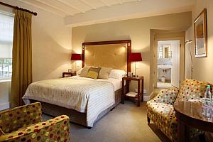 Luxury hotel bedroom