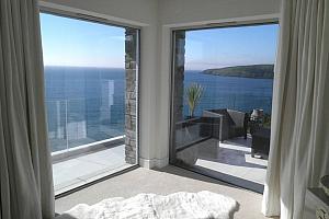 Sea view from the lounge